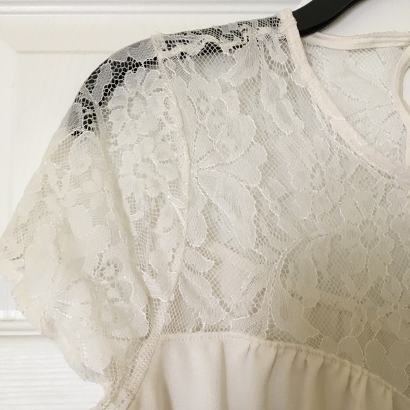 White lace blouse - Picture 4 of 7